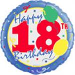 18th Birthday Balloons<br>3 pack