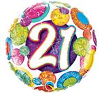21st Birthday Dots & Glitz<br>3 pack