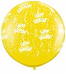 Jumbo Birthday Balloons<br>2 pack