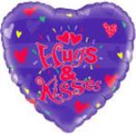 Hugs & Kisses Purple<br>3 pack