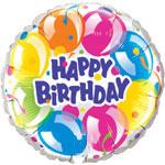 Birthday Sparkling Balloons<br>3 pack