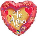 Te Amo Swirling Hearts<br>3 pack