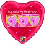 I Love You Heart Spin<br>3 pack