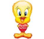 Tweety Bird Tweetheart Shaped Balloon