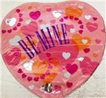 Be Mine Pink Hearts<br>5 pack