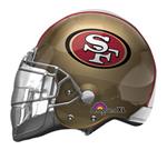 San Francisco 49ers Helmet Shape