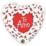 Te Amo Hearts Holographic<br>3 pack