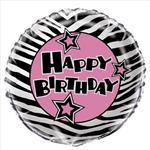 Birthday Zebra Passion<br>3 pack