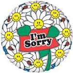 I'm Sorry Sad Face Flowers<br>3 pack