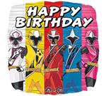 Power Rangers Birthday<br>3 pack