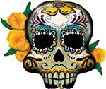 Day of the Dead Skull Shape