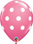 Big Polka Dots<br>Rose Pink<br>50 pack