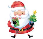 Santa Shape with Tree