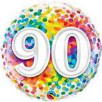 90 Rainbow Confetti<br>3 pack